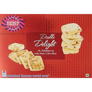 Karachi Bakery Double Delight Biscuits 400 gms