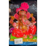 Eco Friendly Ganesh Ji Idol (Coloured) 12 inches (12 C-5)