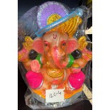 Eco Friendly Ganesh Ji Idol (Coloured) 12 inches (12 C-4)