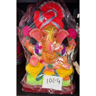 copy of Eco Friendly Ganesh Ji Idol (Coloured) 10 inches (10 C-4)