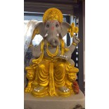 Eco Friendly Ganesh Ji Idol (Coloured) 24 inches
