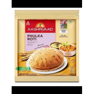 (FROZEN) Aashirvaad Phulka Roti Family Pack