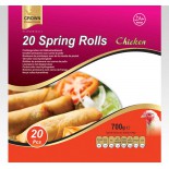 (Frozen) Crown Chicken Spring Rolls 20 Pcs