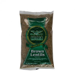 Heera Brown Lentils 2kg