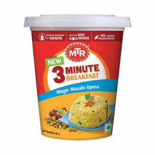 MTR Breakfast Magic Masala Upma 80 gms (B1G1)