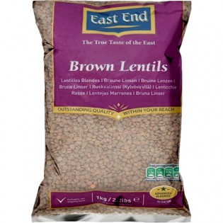 East End Brown Lentils 1kg