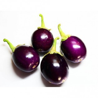 (Fresh) Aubergine Round