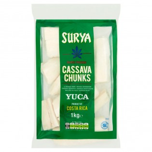 (Frozen) Surya Cassava Chunks (tapioca)1kg