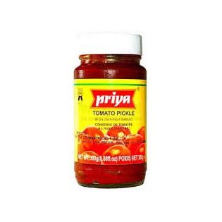 Priya Tomato w/o Garlic Pickle 300 gms