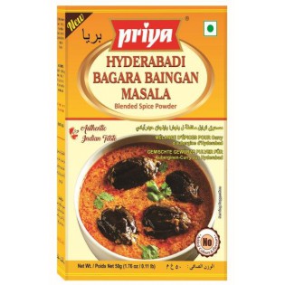 Priya Hyderabadi Bagara Baingan Masala 50 gms