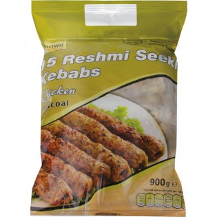 (Frozen) Crown Reshmi Chicken Kebab 15 pcs