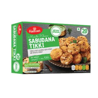 (Frozen) Haldirams sabudana tikki 320 gms