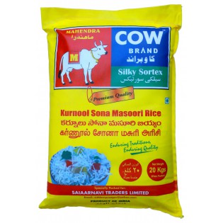 (Rice) Cow Brand Sona Masoori 20kg