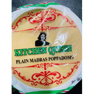 Kitchen Queen Plain Madras Papad 200gm