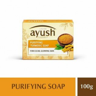 AYUSH PURIFYING TURMERIC SOAP 100GM
