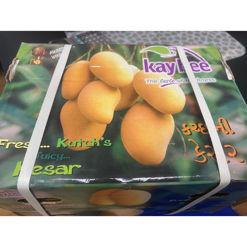 Kesar Indian Mangoes 3kg ( 10Pcs)