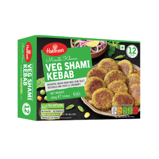 (Frozen) Haldirams Veg Shami Kebab 300 gms