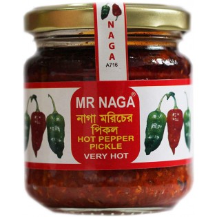 Mr Naga Hot Pepper Pickle (Very Hot) 190 gms