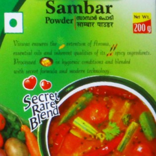 Viswas Sambar Masala 200 gms