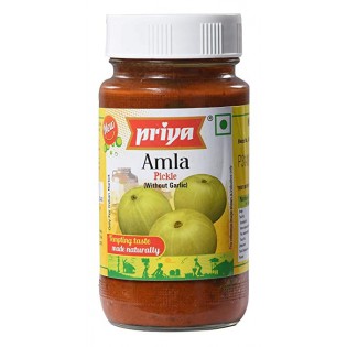 Priya Amla w/o Garlic pickle 300 gms