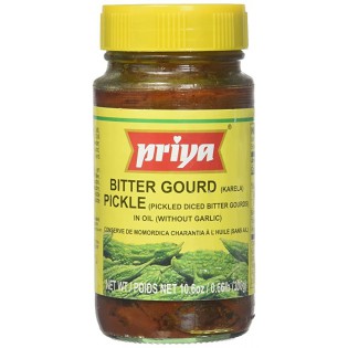 Priya Bitter Gourd Without Garlic Pickle 300 gms