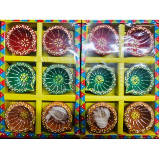 Diya 6Pcs With Batti