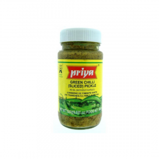 Priya Green Chilli (Sliced) Pickle 300 gms