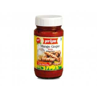 Priya Mango Ginger w/o Garlic Pickle 300 gms