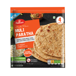 (Frozen) Haldirams Muli Paratha 4 pcs