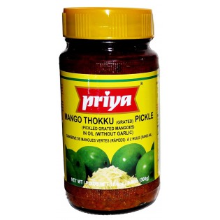 Priya Mango Thoku w/o Garlic Pickle 300 gms