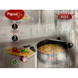 Pigeon Non Stick Gravy Pot 3 ltrs