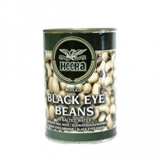 Heera Black Eye Beans Can 400 gms