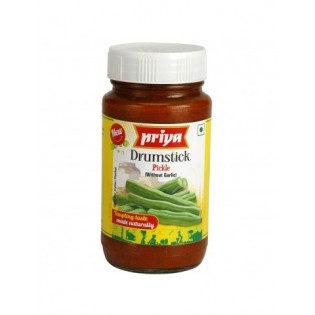 Priya Drumstick w/o Garlic Pickle 300 gms