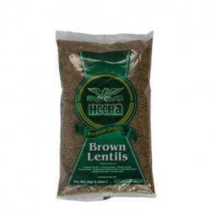 Heera Brown Lentils 500 gms