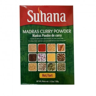 Suhana Madras Curry Powder (Hot) 100gm