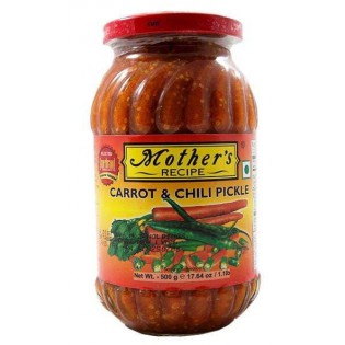 Mothers Carrot & Chilli Pickle 500 gms