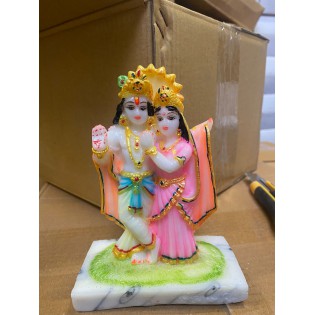 Radhe Krishna Idol 6 Inches