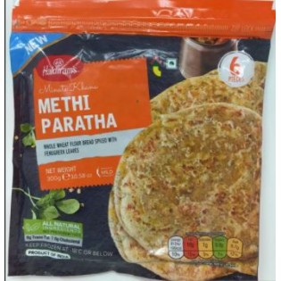 (Frozen) Haldirams Methi Paratha 6 pcs