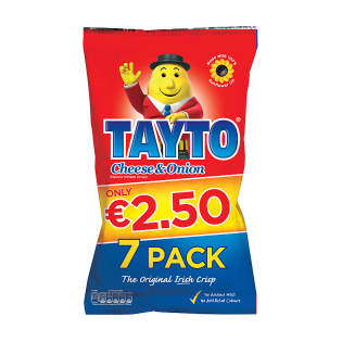 Tayto Crisps 7 pack