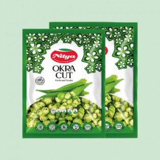 (Frozen) Nitya Okra Cut 400 gms