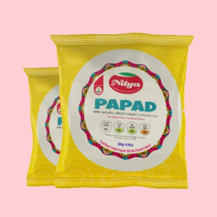 Nitya Plain Papad 200 gms