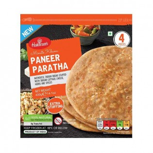 (Frozen) Haldirams Paneer (Tofu) Paratha 4 pcs