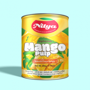 Nitya Alphonso Mango Pulp 850 gms