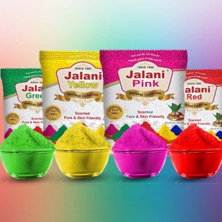 Holi Colour Pack of 4 Colours