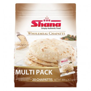 (Frozen) Shana Chapati Family Pack 800 gms