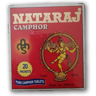 Natraj Pooja Camphor (Kapoor) 20 tablets