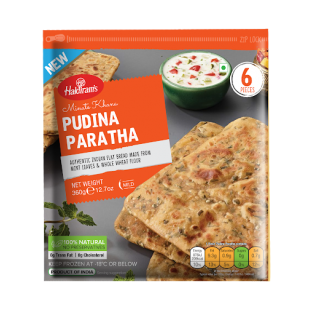 (Frozen) Haldirams Pudina Paratha 6 pcs