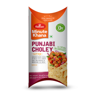 (Frozen) Haldirams Desi Wraps Punjabi Choley- 156 gms