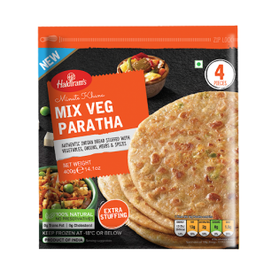 (Frozen) Haldirams Mix Veg Paratha 4 pcs