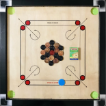 Carom Board (Inc Powder, Striker, Carom men)